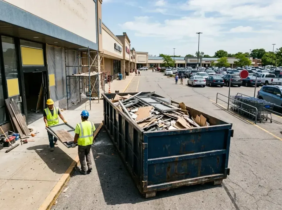 retail-store-renovation-debris-003 — frequently asked questions, Roll-off Dumpster Rentals in Falmouth Foreside, ME